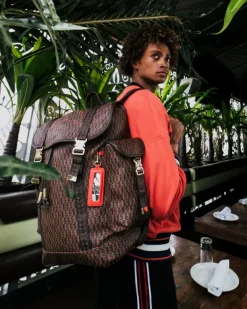MONTE CARLO|BACKPACKS>SPRAYGROUND ALPHA NAVIGATOR MONTE CARLO