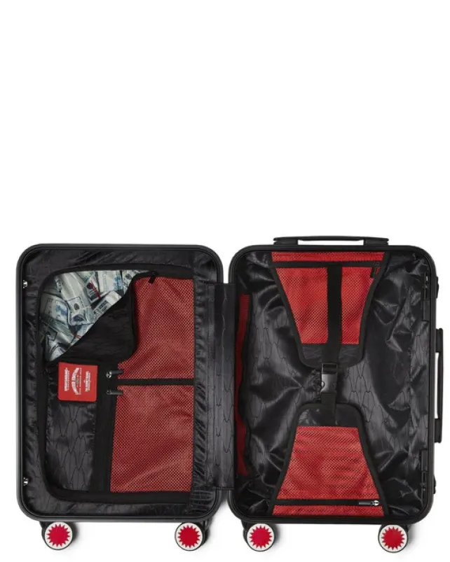 CARRY-ON LUGGAGE>SPRAYGROUND 3AM LE BLANC SHARKNAUTICS HARDSHELL CARRY-ON LUGGAGE