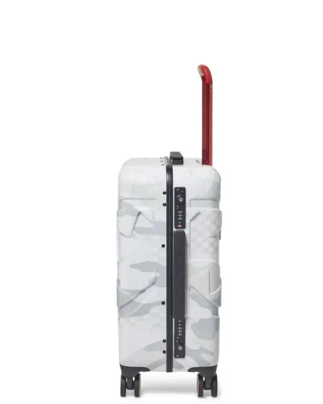 CARRY-ON LUGGAGE>SPRAYGROUND 3AM LE BLANC SHARKNAUTICS HARDSHELL CARRY-ON LUGGAGE