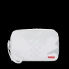 TOILETRIES AKA MONEY BAGS>SPRAYGROUND 3AM LE BLANC TOILETRY BAG
