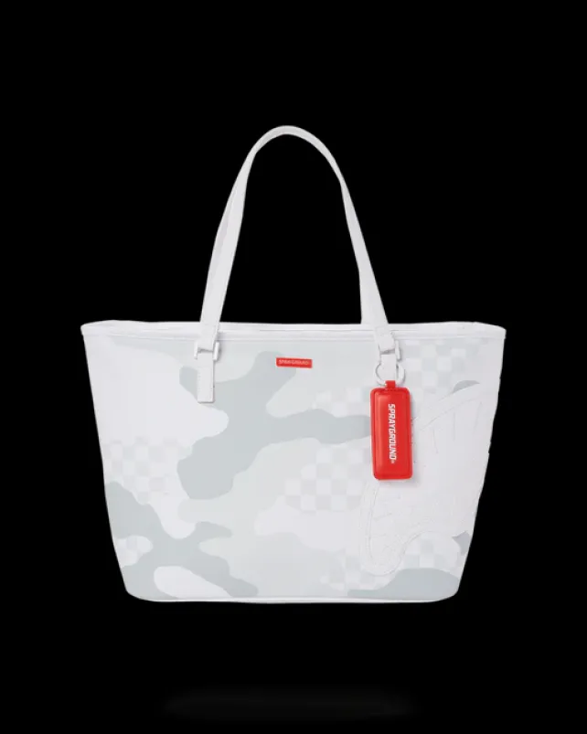 TOTES>SPRAYGROUND 3AM LE BLANC TOTE