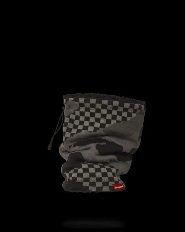 NECK WARMERS|COLD WEATHER GEAR>SPRAYGROUND 3AM NEVER SLEEP NECK WARMER