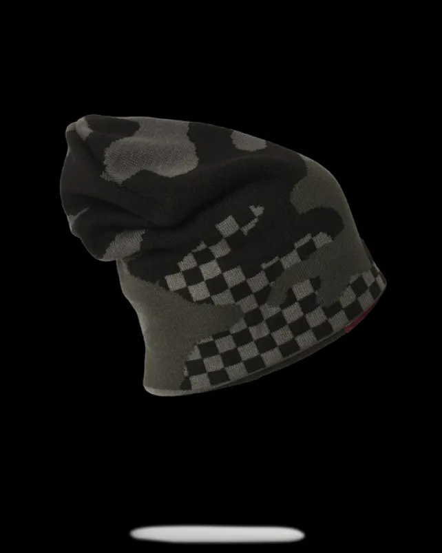 BEANIES|COLD WEATHER GEAR>SPRAYGROUND 3AM NEVER SLEEP SLOUCH BEANIE