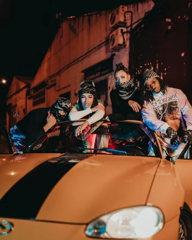 BEANIES|COLD WEATHER GEAR>SPRAYGROUND 3AM NEVER SLEEP SLOUCH BEANIE