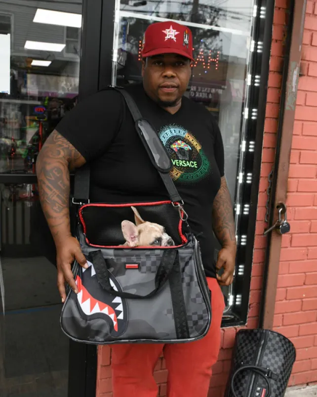 PET CARRIERS>SPRAYGROUND 3AM PET CARRIER