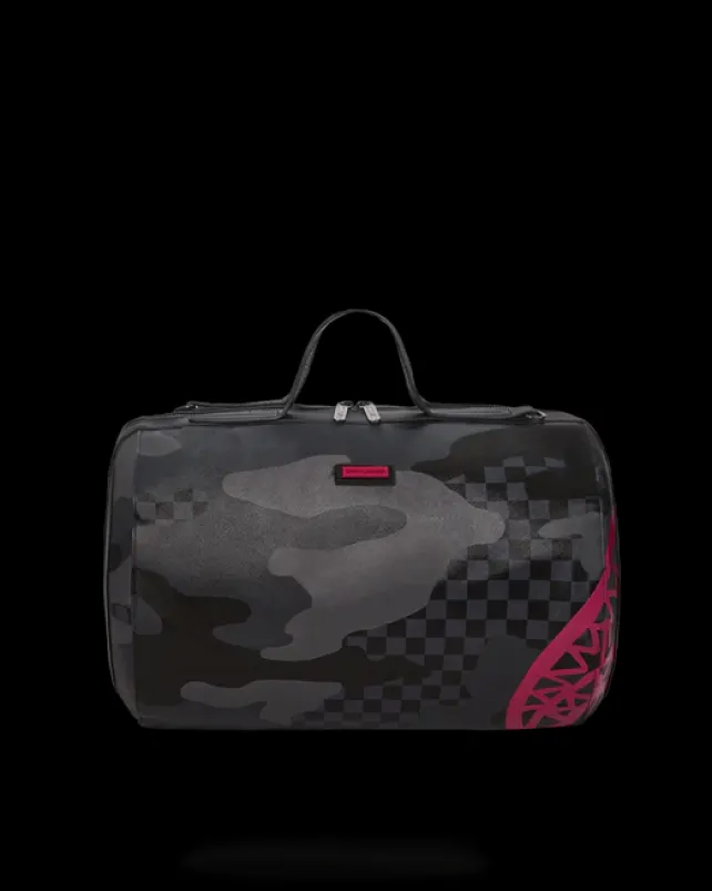 DUFFLES>SPRAYGROUND 3AM PINK DRIP TUBE DUFFLE