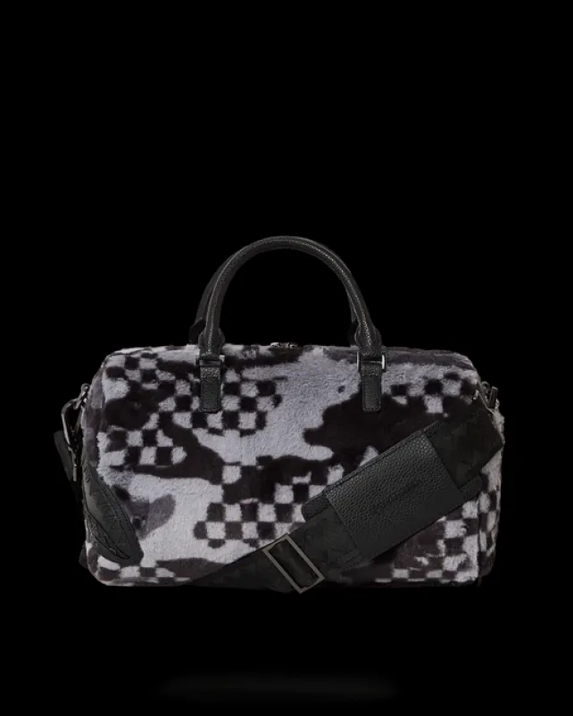 DUFFLES>SPRAYGROUND 3AM PLUSH ASPEN HIGHLANDS MINI DUFFLE