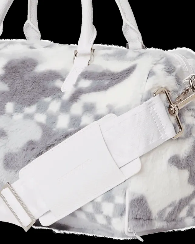 DUFFLES>SPRAYGROUND 3AM PLUSH SWISS ALPS MINI DUFFLE