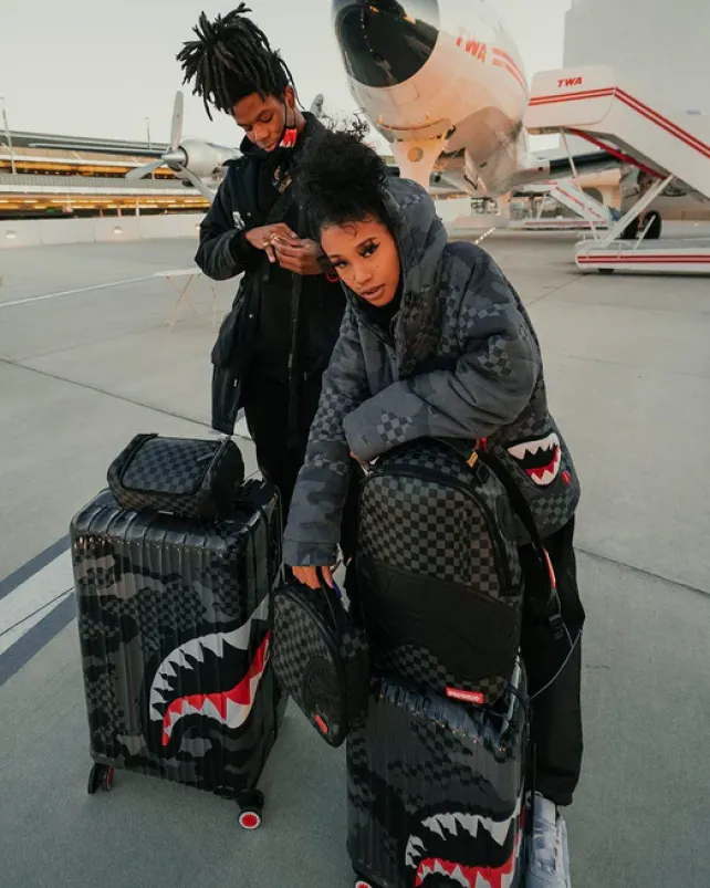 LUGGAGE SETS|FULL-SIZE LUGGAGE>SPRAYGROUND 3AM SHARKNAUTICS 2 PC LUGGAGE SET