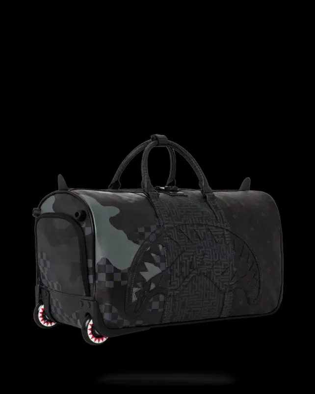 DUFFLES>SPRAYGROUND 3AM THE TRILOGY DUFFLE WHEELY