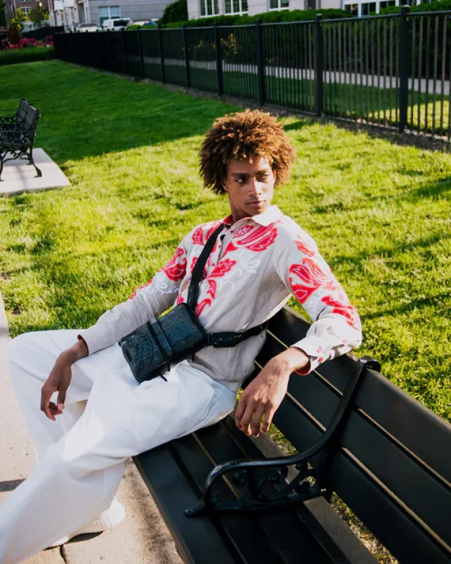 SLINGS|CROSSBODYS>SPRAYGROUND 3AM THE TRILOGY SLING