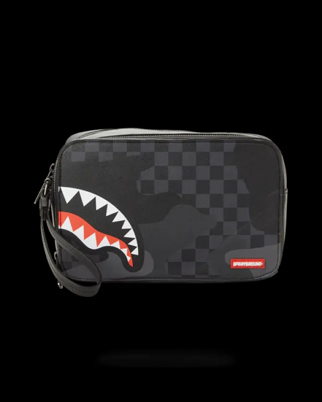TOILETRIES AKA MONEY BAGS>SPRAYGROUND 3AM TOILETRY BAG