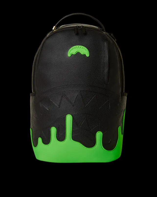 BACKPACKS>SPRAYGROUND ANTI-GRAVITY GREEN BACKPACK (DLXV)