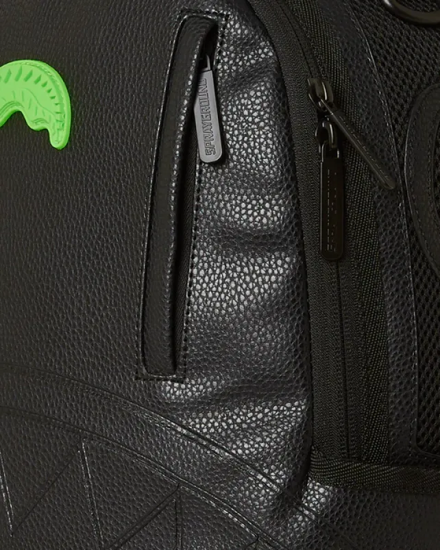 BACKPACKS>SPRAYGROUND ANTI-GRAVITY GREEN BACKPACK (DLXV)