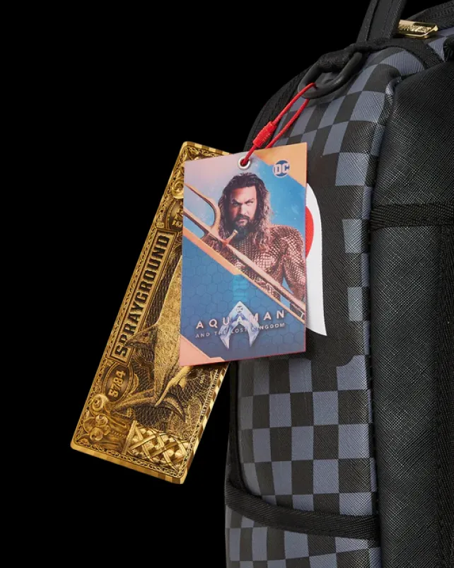 BACKPACKS>SPRAYGROUND AQUAMAN TRIDENT BACKPACK