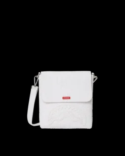 SLINGS|CROSSBODYS>SPRAYGROUND ARCTIC WOLFPACK MESSENGER SLING BAG