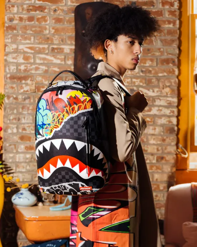BACKPACKS>SPRAYGROUND ARTISTIC PURSUIT BACKPACK (DLXV)