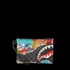 CROSSOVER CLUTCHES>SPRAYGROUND ARTISTIC PURSUIT CROSSOVER CLUTCH