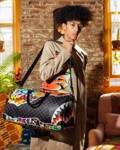 DUFFLES>SPRAYGROUND ARTISTIC PURSUIT DUFFLE