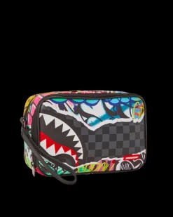 TOILETRIES AKA MONEY BAGS>SPRAYGROUND ARTISTIC PURSUIT TOILETRY BAG