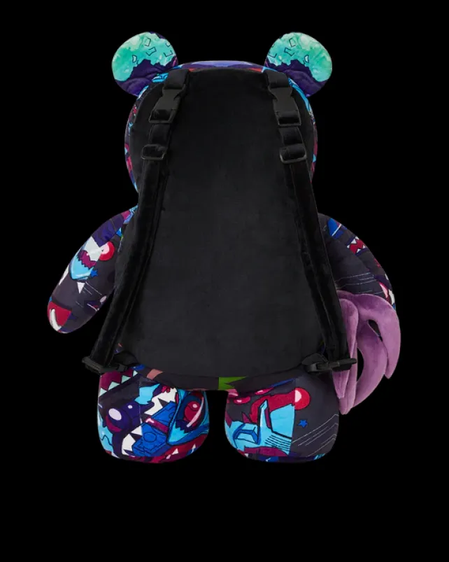 TEDDY BEAR BACKPACKS|BACKPACKS>SPRAYGROUND ASTRO TWILIGHT MONEYBEAR TEDDYBEAR BACKPACK