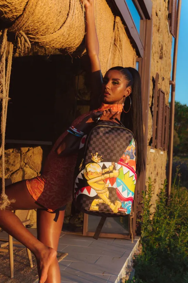 BACKPACKS>SPRAYGROUND ASTROMANE SHARKS IN SPACE BACKPACK (DLXV)