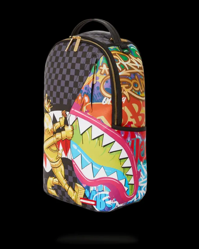 BACKPACKS>SPRAYGROUND ASTROMANE SHARKS IN SPACE BACKPACK (DLXV)