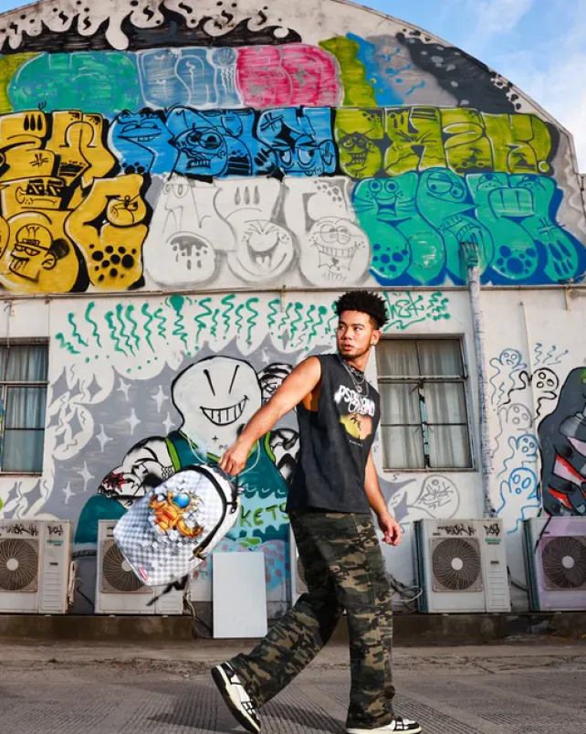 BACKPACKS>SPRAYGROUND ASTROMANE SMASHOUT BACKPACK (DLXV)