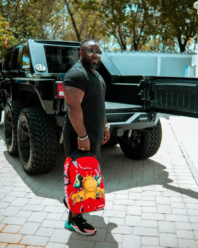 BACKPACKS>SPRAYGROUND ASTROMANE SPACE ODYSSEY BACKPACK (DLXR)