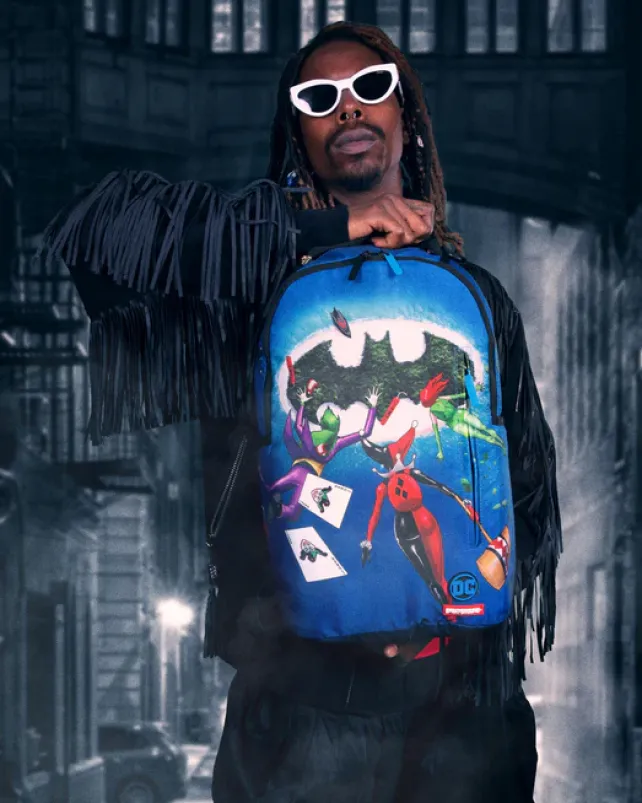 BACKPACKS>SPRAYGROUND BATMAN ISLAND BACKPACK (DLXR)