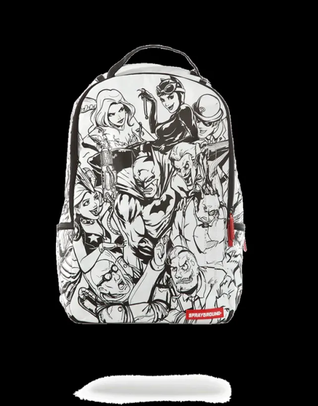 BACKPACKS>SPRAYGROUND BATMAN VILLAINS DIY BACKPACK