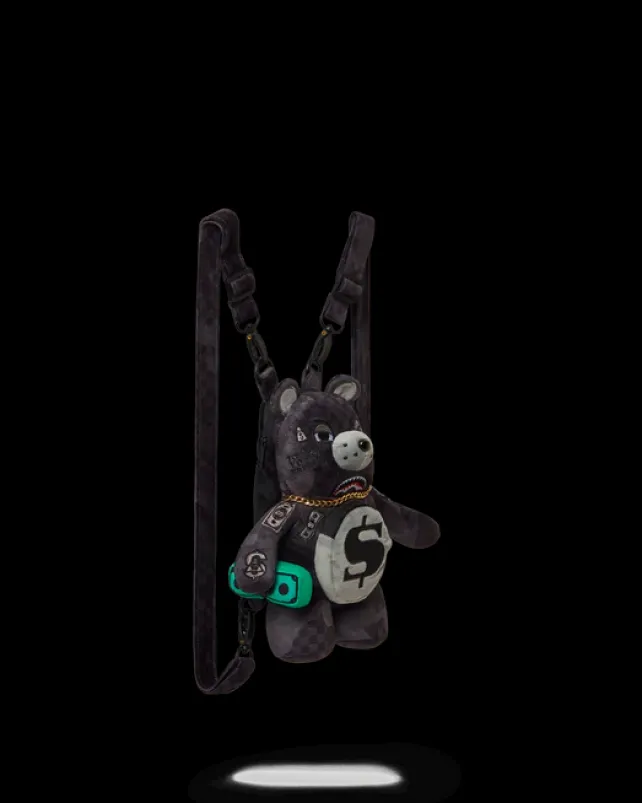 TEDDY BEAR BACKPACKS|BEAR CUBS>SPRAYGROUND BEAR CUB BACKPACK - 3AM NEVER SLEEP