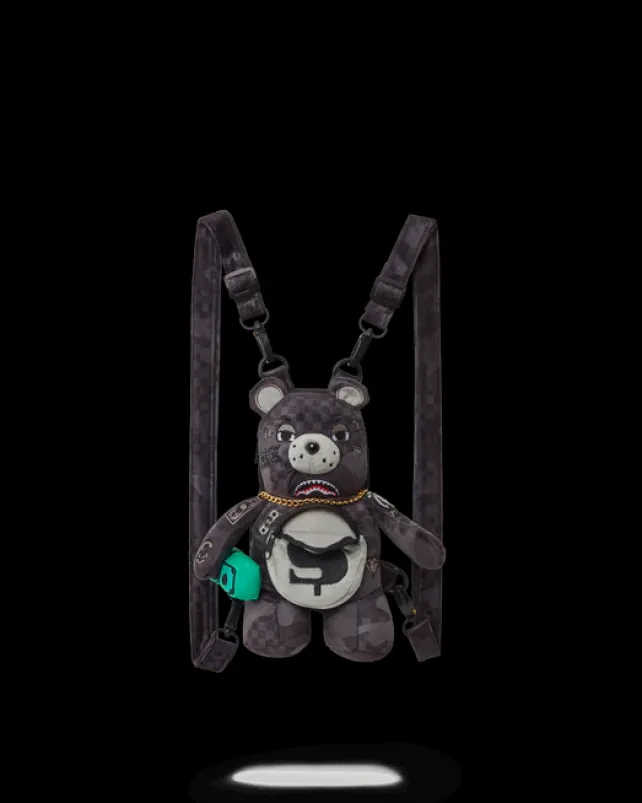 TEDDY BEAR BACKPACKS|BEAR CUBS>SPRAYGROUND BEAR CUB BACKPACK - 3AM NEVER SLEEP