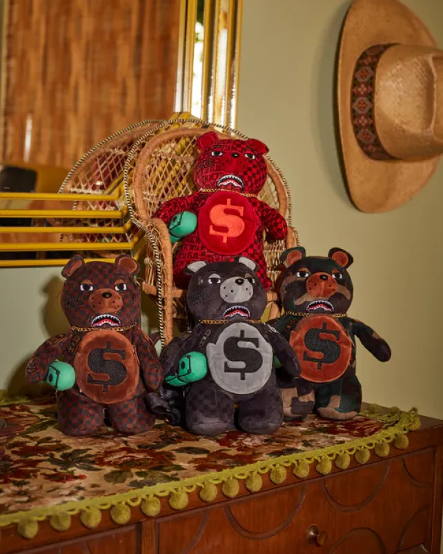 TEDDY BEAR BACKPACKS|BEAR CUBS>SPRAYGROUND BEAR CUB BACKPACK - 3AM NEVER SLEEP