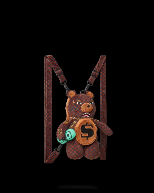 TEDDY BEAR BACKPACKS|BEAR CUBS>SPRAYGROUND BEAR CUB BACKPACK - SHARKS IN PARIS
