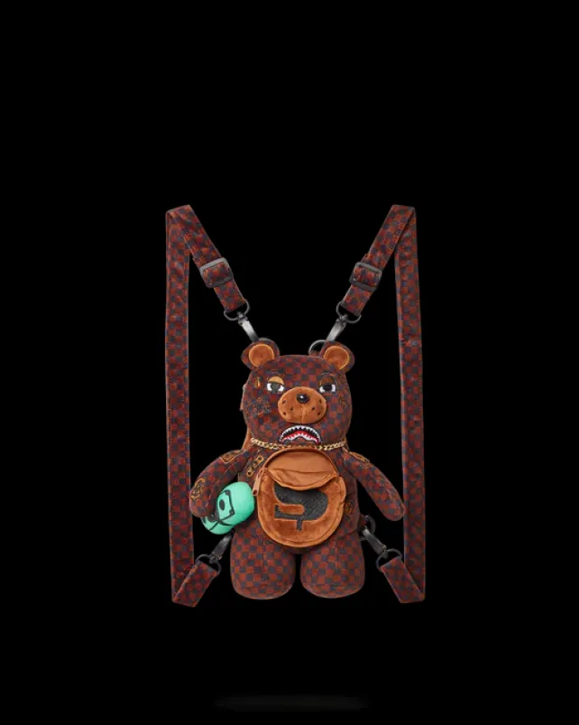 TEDDY BEAR BACKPACKS|BEAR CUBS>SPRAYGROUND BEAR CUB BACKPACK - SHARKS IN PARIS