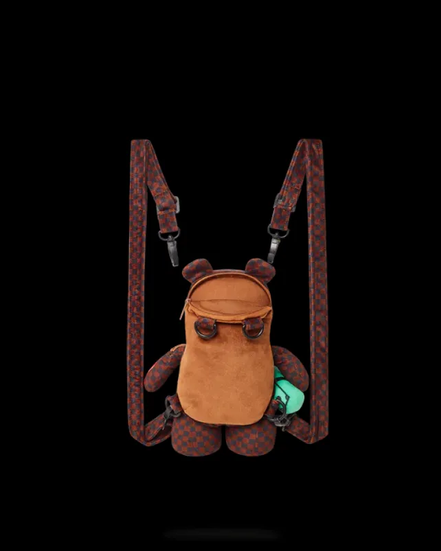 TEDDY BEAR BACKPACKS|BEAR CUBS>SPRAYGROUND BEAR CUB BACKPACK - SHARKS IN PARIS