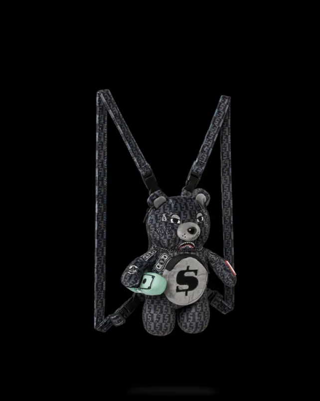 TEDDY BEAR BACKPACKS|BACKPACKS>SPRAYGROUND BEAR CUB BACKPACK - SPRAYGATTI REVV