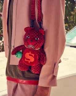 TEDDY BEAR BACKPACKS|BEAR CUBS>SPRAYGROUND BEAR CUB BACKPACK- VENI VIDI VICI