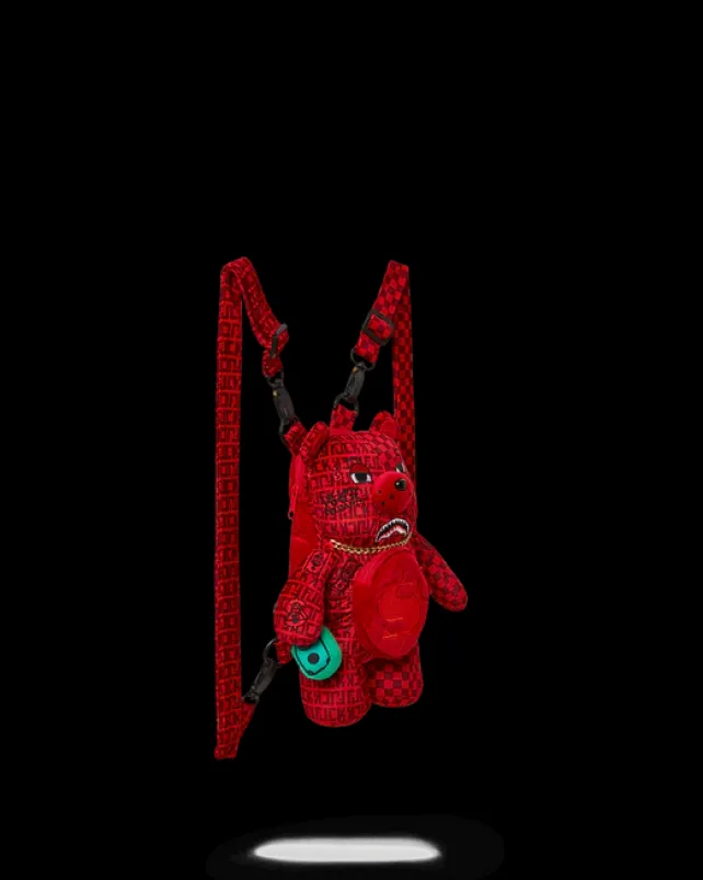 TEDDY BEAR BACKPACKS|BEAR CUBS>SPRAYGROUND BEAR CUB BACKPACK- VENI VIDI VICI