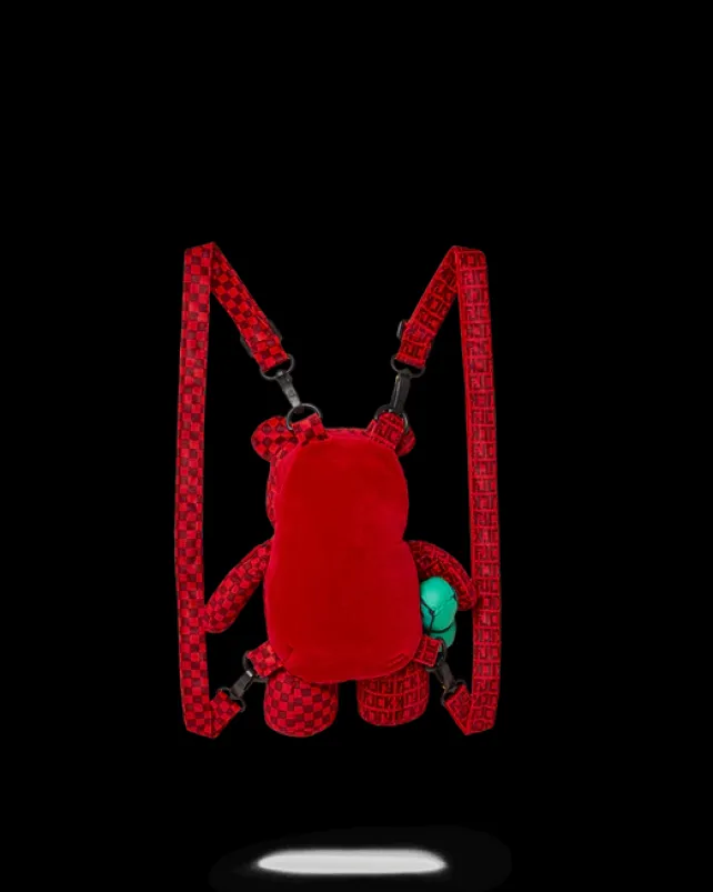 TEDDY BEAR BACKPACKS|BEAR CUBS>SPRAYGROUND BEAR CUB BACKPACK- VENI VIDI VICI