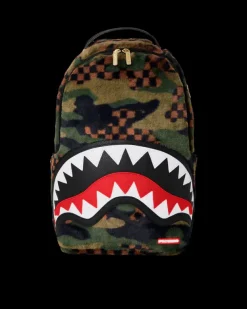 BACKPACKS>SPRAYGROUND BIG SKY FUR SHARK BACKPACK
