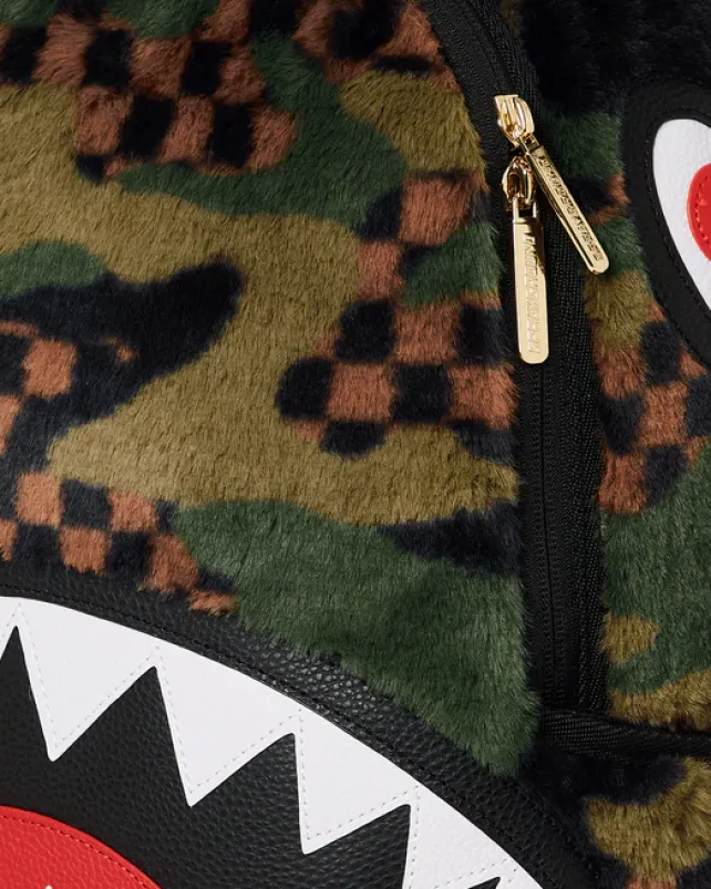 BACKPACKS>SPRAYGROUND BIG SKY FUR SHARK BACKPACK