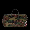 DUFFLES>SPRAYGROUND BIG SKY FUR SHARK DUFFLE
