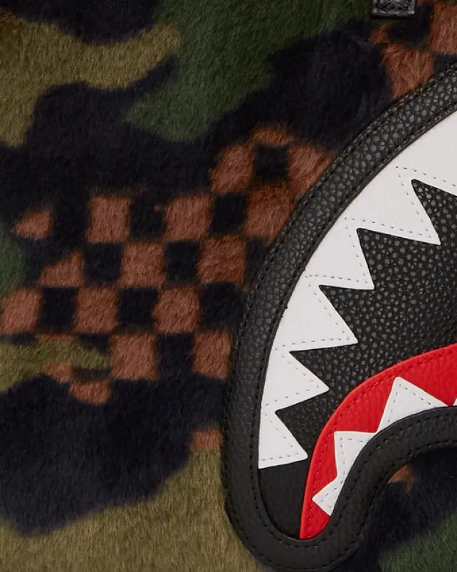 TOTES|HANDBAGS>SPRAYGROUND BIG SKY FUR SHARK TOTE
