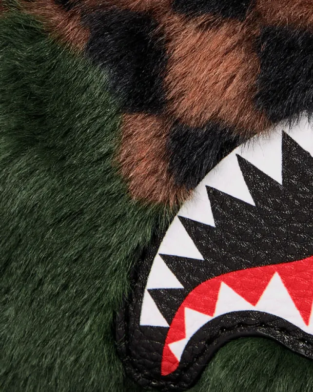 WALLETS>SPRAYGROUND BIG SKY FUR SHARK WALLET