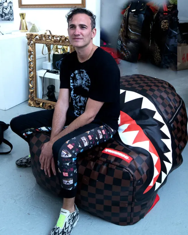 BACKPACKS>SPRAYGROUND BIGGEST BACKPACK IN THE WORLD (ONLY 20 MADE)