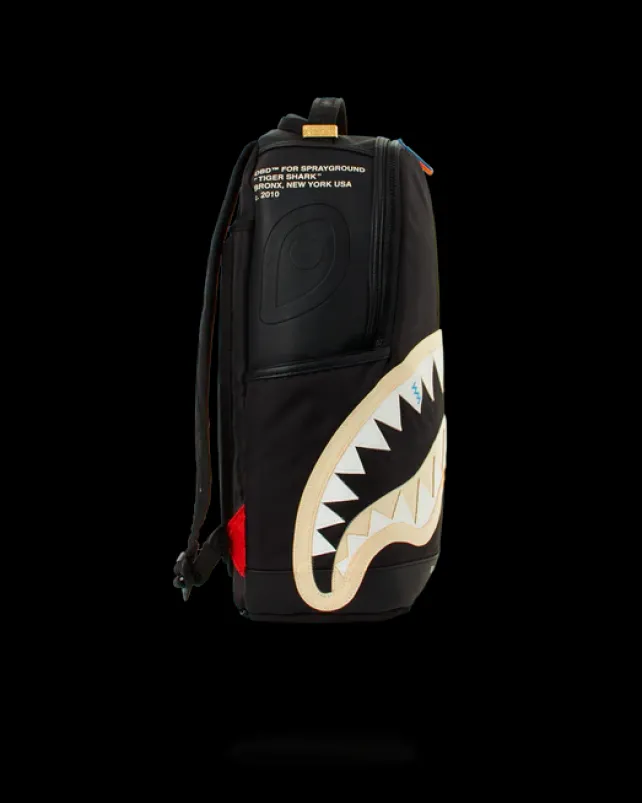 BACKPACKS>SPRAYGROUND BITE ME SHARK (BLACK) BACKPACK