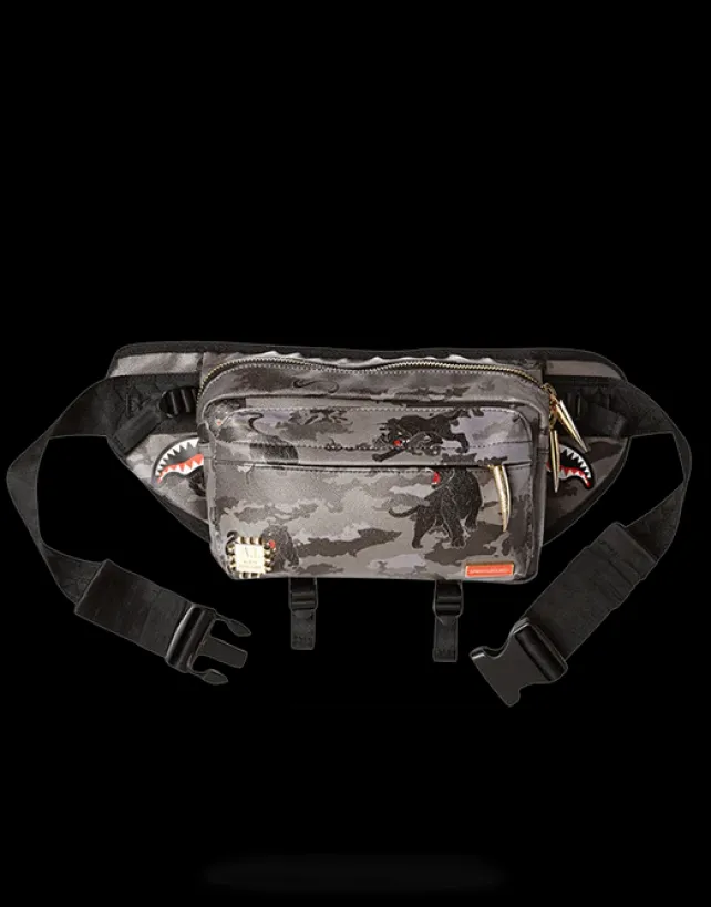 CROSSBODYS>SPRAYGROUND BLACK PANTHERA CAMO CROSSBODY
