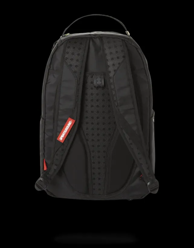 BACKPACKS>SPRAYGROUND BLUE MIRROR REFLECTIVE SPLAT BACKPACK (ONE OF ONE)